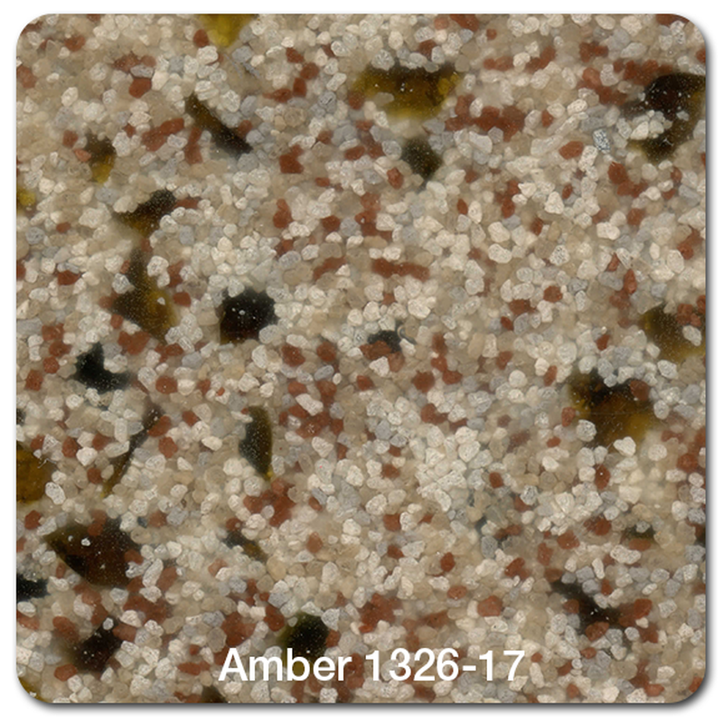 Amber color swatch