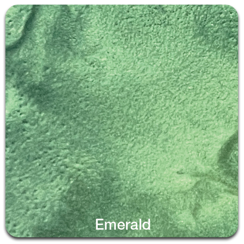 Emerald color swatch